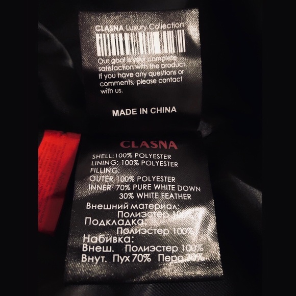 Russian down jacket with fox fur hood - Picture 6 of 6